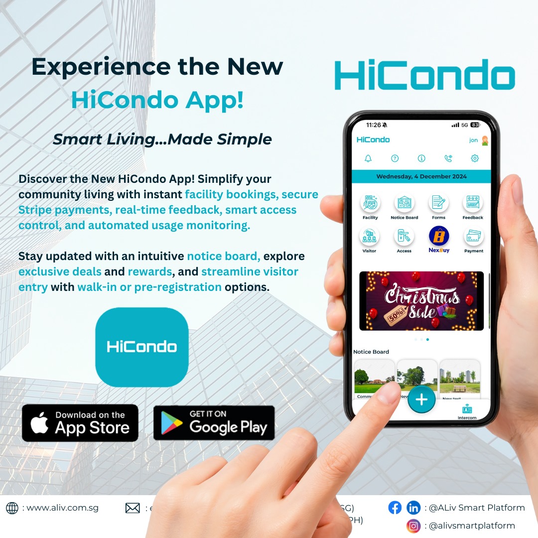 Discover the New HiCondo App!